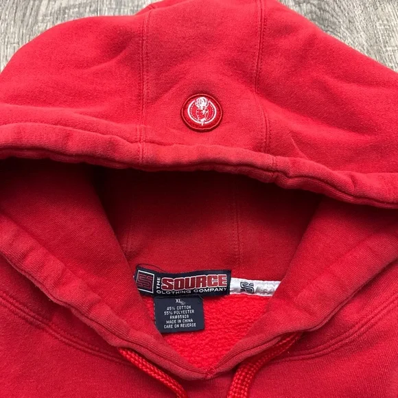 Vintage Y2K The Source Clothing Company Hip Hop Skater Hoodie - Picture 4 of 9